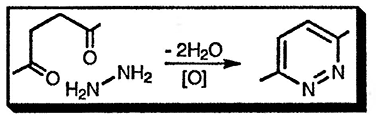 Рисунок 1. Раздел 11.14.1.1. Из 1,4-дикарбонильных соединений и гидразина