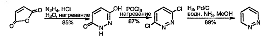 Рисунок 3. Раздел 11.14.1.1. Из 1,4-дикарбонильных соединений и гидразина