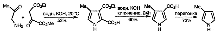 Рисунок 2. Раздел 13.18.1.2. Из α-аминокарбонильных соединений и активированных кетонов