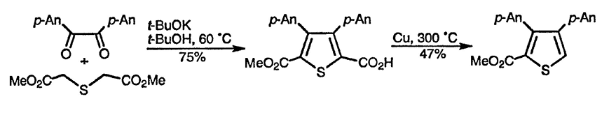 Рисунок 2. Раздел 14.13.1.2. Из тиодиацетатов и 1,2-дикарбонильных соединений