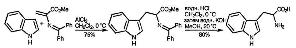 Рисунок 3. Раздел 17.1.8. Реакции с α,β-ненасыщенными кетонами, нитрилами и нитросоединениями
