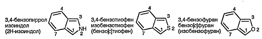 Рисунок 1. Раздел 19. Изоиндолы, бензо[<em>c</em>]тиофены и изобензофураны: реакции и методы синтеза