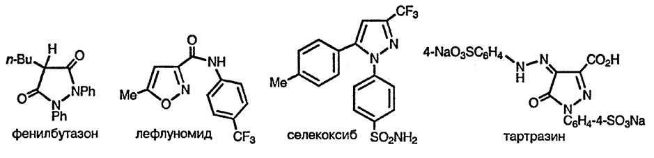Рисунок 3. Раздел 22. 1,2-азолы-пиразолы, изотиазолы и изоксазолы: реакции и методы синтеза