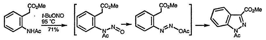 Рисунок 5. Раздел 23.9.2.1. Синтез кольца 1H-индазолов, 1,2-бензизотиазолов и 1,2-бензизоксазолов