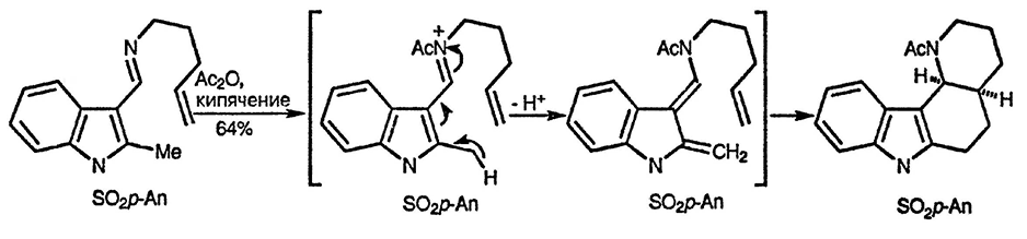 Рисунок 6. Раздел 3.6. <em>орто</em>-Хинодиметаны в синтезе гетероциклических соединений
