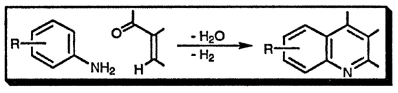 Рисунок 1. Раздел 6.16.1.2. Хинолины из ариламинов и α,β-ненасыщенных карбонильных соединений