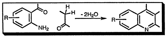 Рисунок 1. Раздел 6.16.1.3. Хинолины из <em>орто</em>-ацилариламинов и карбонильных соединений