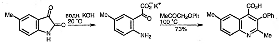 Рисунок 4. Раздел 6.16.1.3. Хинолины из <em>орто</em>-ацилариламинов и карбонильных соединений