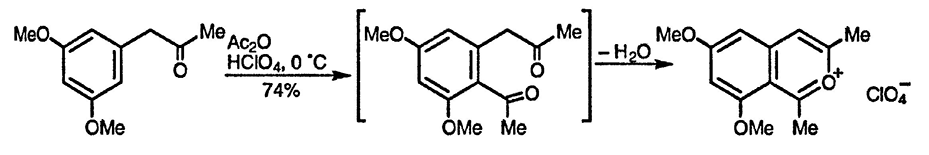 Рисунок 2. Раздел 9.3.5. Синтез катионов 2-бензопирилия