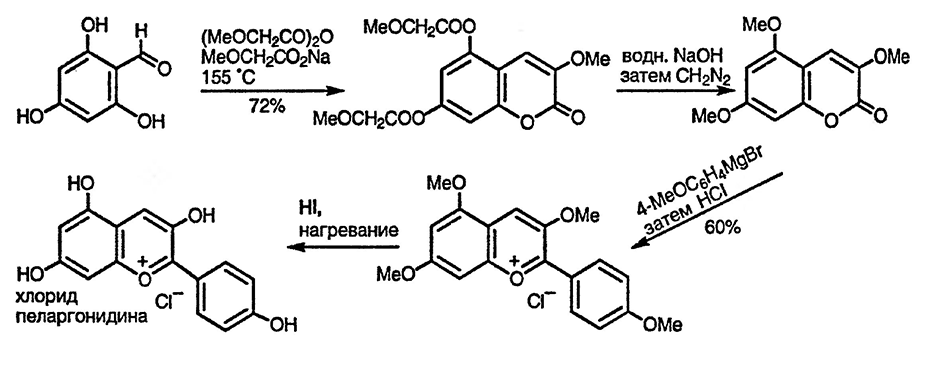 Рисунок 1. Раздел 9.3.7.1. Хлорид пеларгонидина
