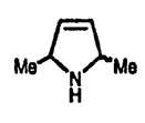 Рисунок-ответ № 5. Глава 13. При взаимодействии 2,5-диметилпиррола с Zn/HCl образуется смесь двух изомерных продуктов реакции C6H11N. Предложите их структурные формулы.