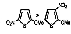 Рисунок-ответ № 2. Глава 14. Предложите структуры основных и минорных изомерных продуктов C5H5NO3S при взаимодействии 2-метилтиофена с HNO3/АсОН при — 20 °C.