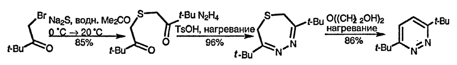 Рисунок 1. Раздел 11.14.3.3. Синтез пиразинов через сульфиды