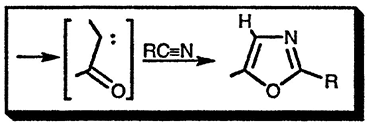 Рисунок 1. Раздел 21.14.1.4. Оксазолы из α-диазокарбонильных соединений
