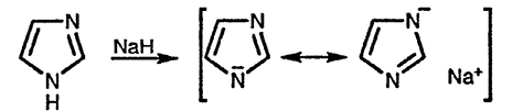 Рисунок 1. Раздел 21.4.1. Депротонирование группы NH