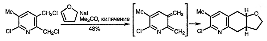 Рисунок 1. Раздел 3.6. <em>орто</em>-Хинодиметаны в синтезе гетероциклических соединений