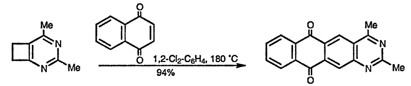 Рисунок 4. Раздел 3.6. <em>орто</em>-Хинодиметаны в синтезе гетероциклических соединений