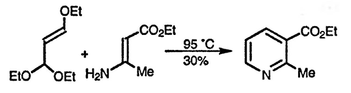 Рисунок 2. Раздел 5.15.1.3. Из 1,3-Дикарбонильных соединений и 3-аминоенонов или 3-аминонитрилов