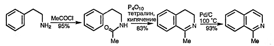 Рисунок 2. Раздел 6.16.1.5. Изохинолины из арилэтиламидов