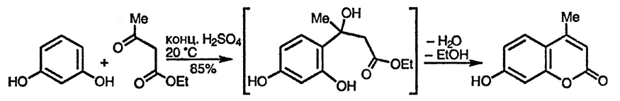 Рисунок 1. Раздел 9.3.2.1. Из фенолов и эфиров 1,3-кетокислот