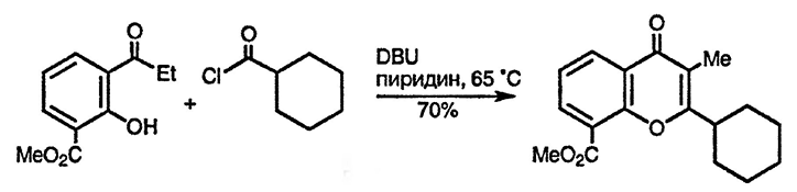 Рисунок 3. Раздел 9.3.3. Синтез хромонов из <em>орто</em>-гидроксиацилбензолов