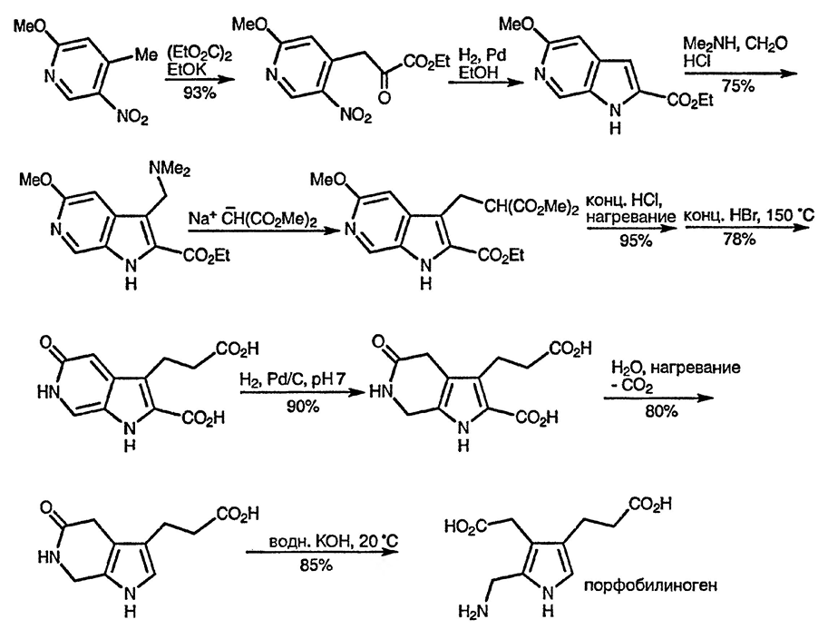 Рисунок 1. Раздел 13.18.3.1. Порфобилиноген Рисунок 1. Раздел 13.18.3.1. Порфобилиноген